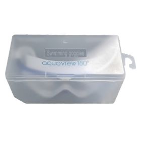 משקפת שחייה מסגרת רחבה - כחול