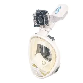 מסכת צלילה לילדים Aquaview180° - לבנה